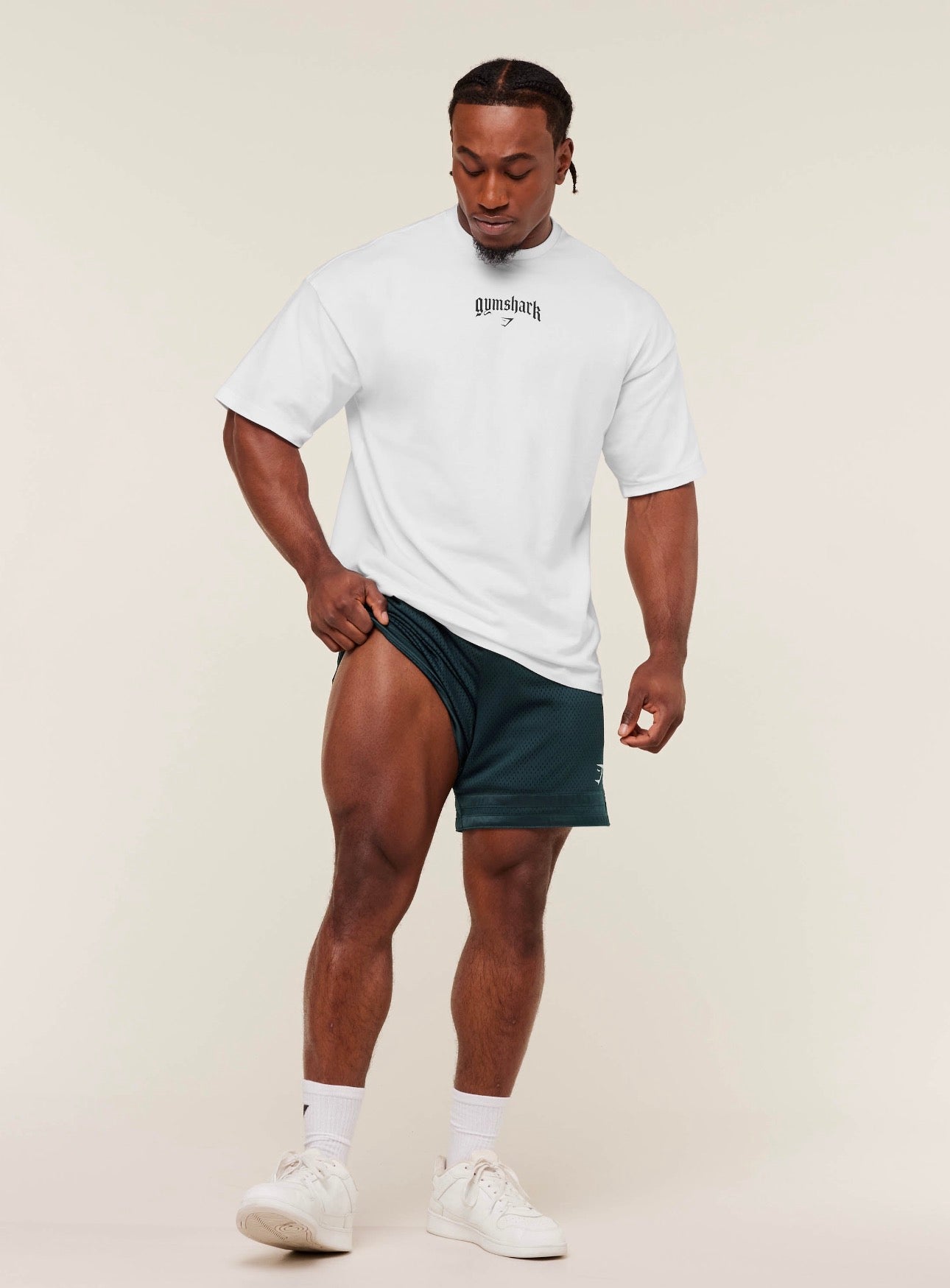 Campus Mesh Shorts Deep Petrol Blue GymSharl