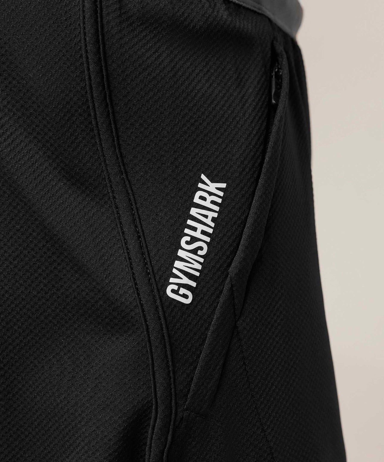 Mesh Hybrid 5” Shorts Black Slim Fit GymShark