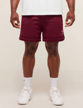 Campus Mesh Shorts Rich Maroon GymShark