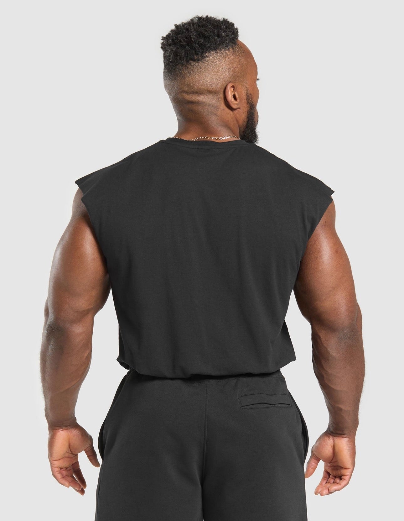 Critical Cut Off Tank Slim Fit GymShark