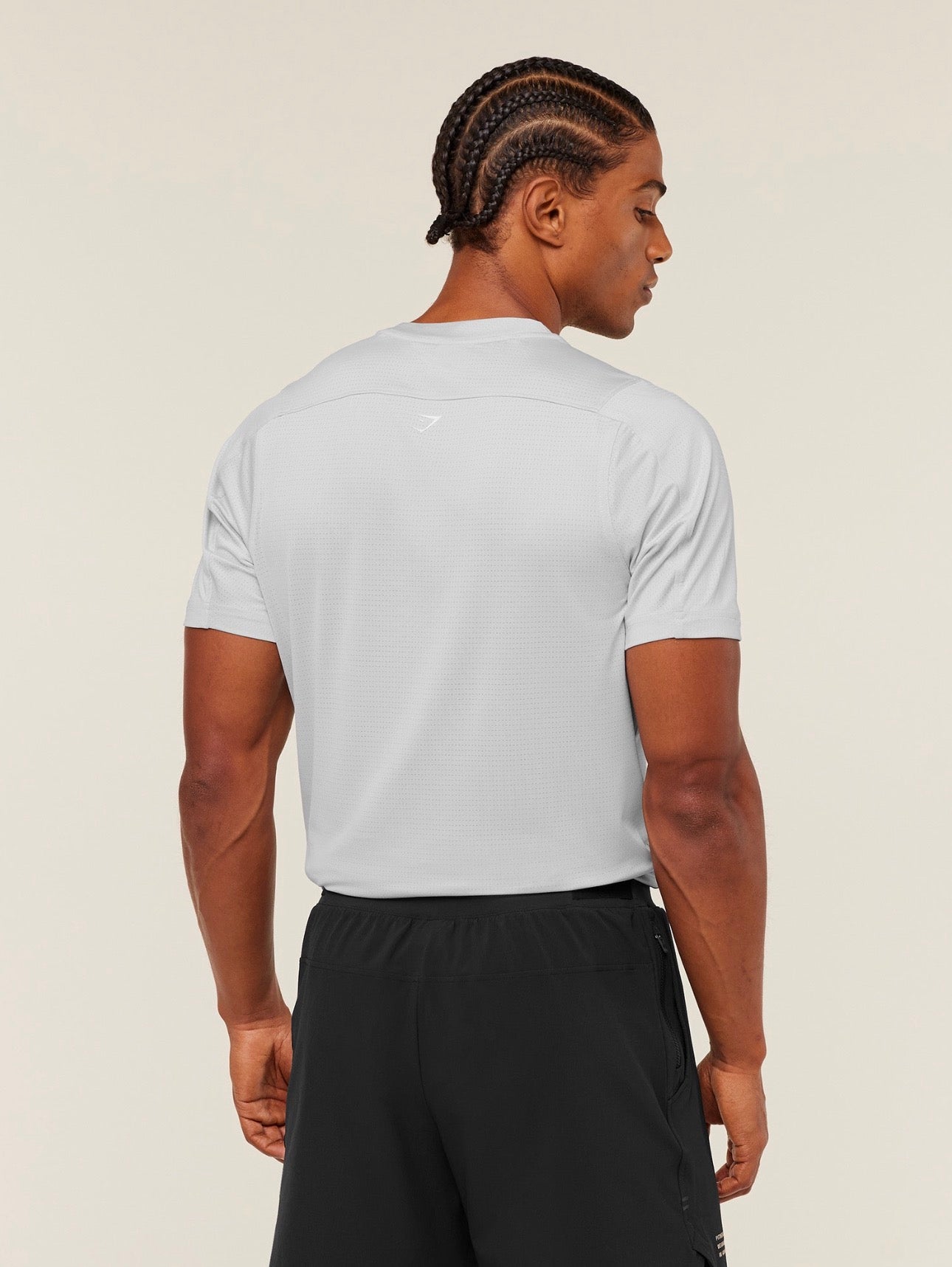 Tactical T-Shirt Slim Fit Metal Grey GymShark