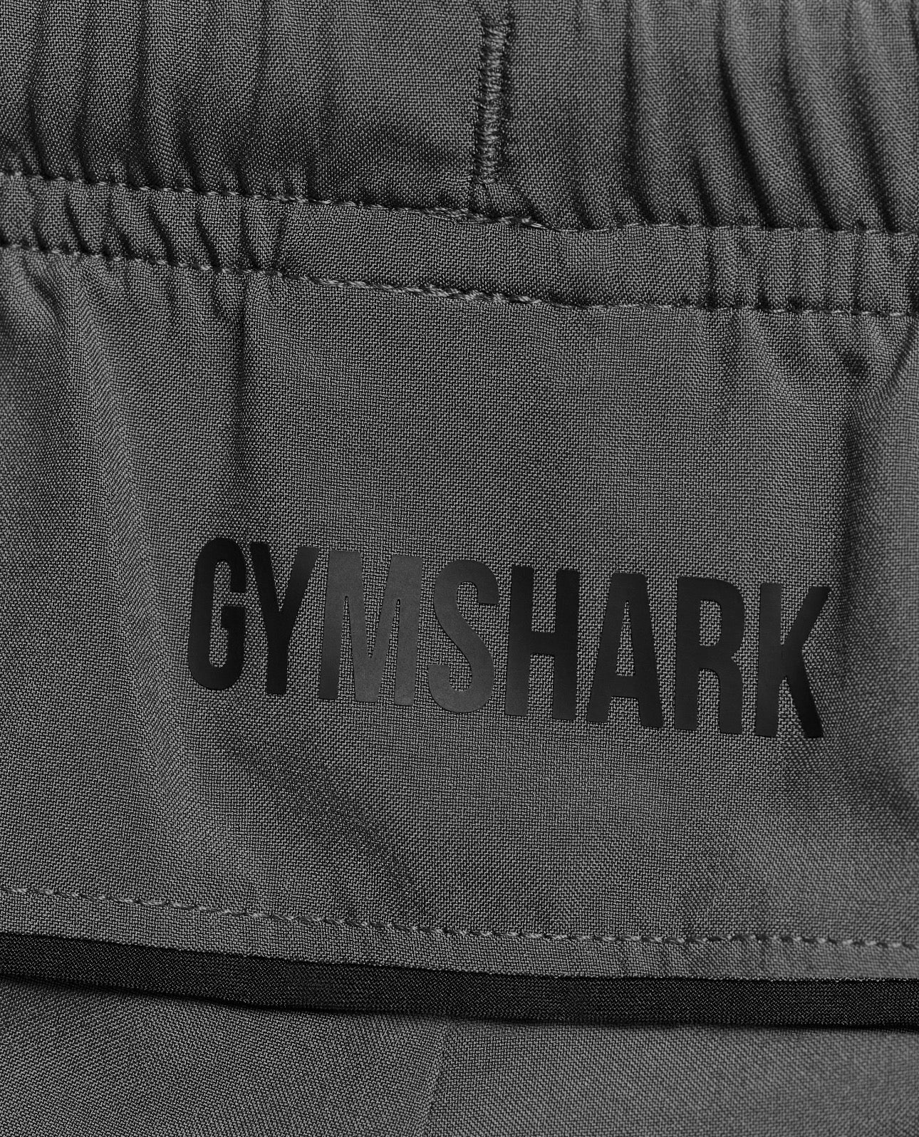 Arrival Block 6” Shorts Dark Grey Slim Fit GymShark