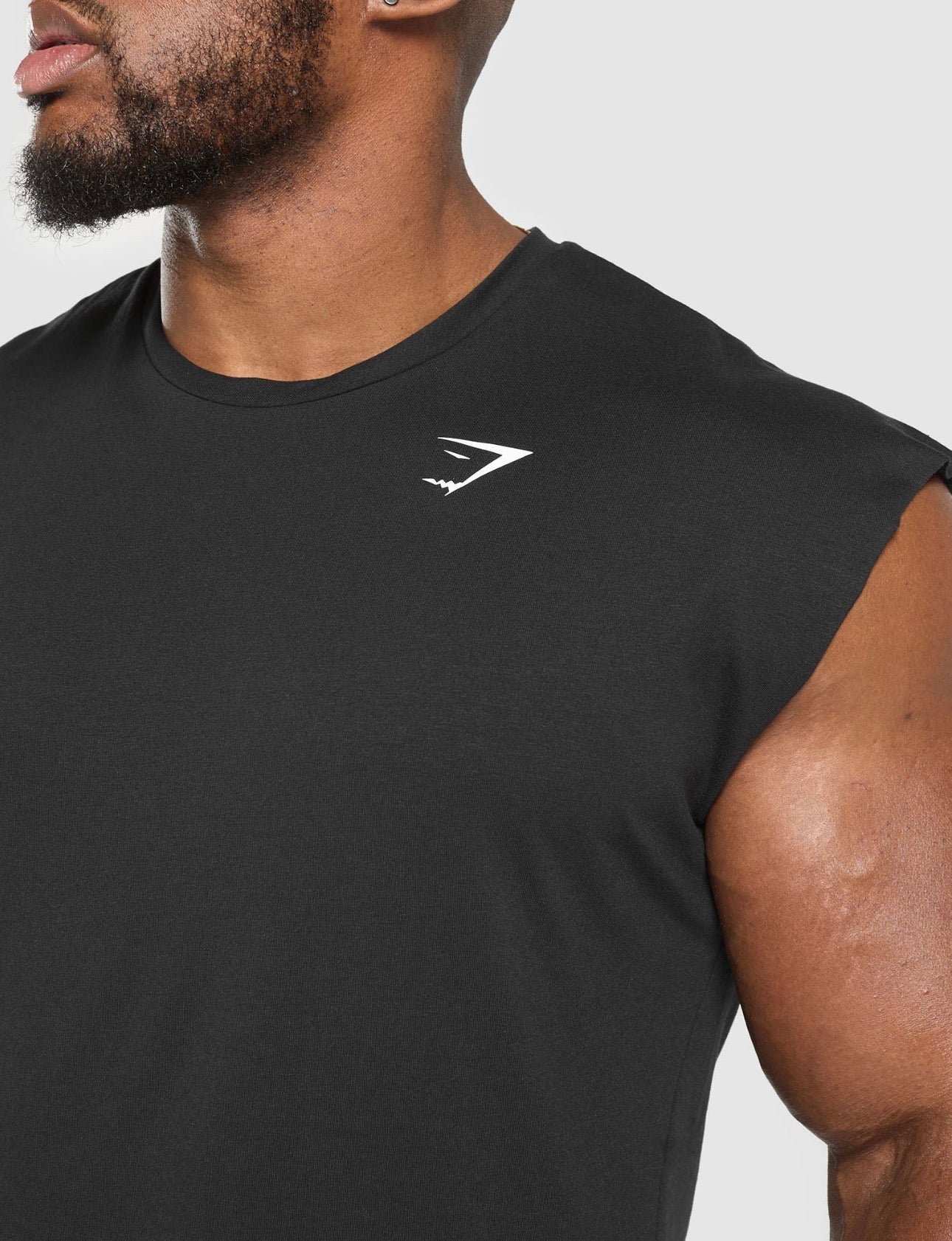 Critical Cut Off Tank Slim Fit GymShark