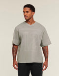Collegiate Washed Jersey T-Shirt Smokey Grey GymShark