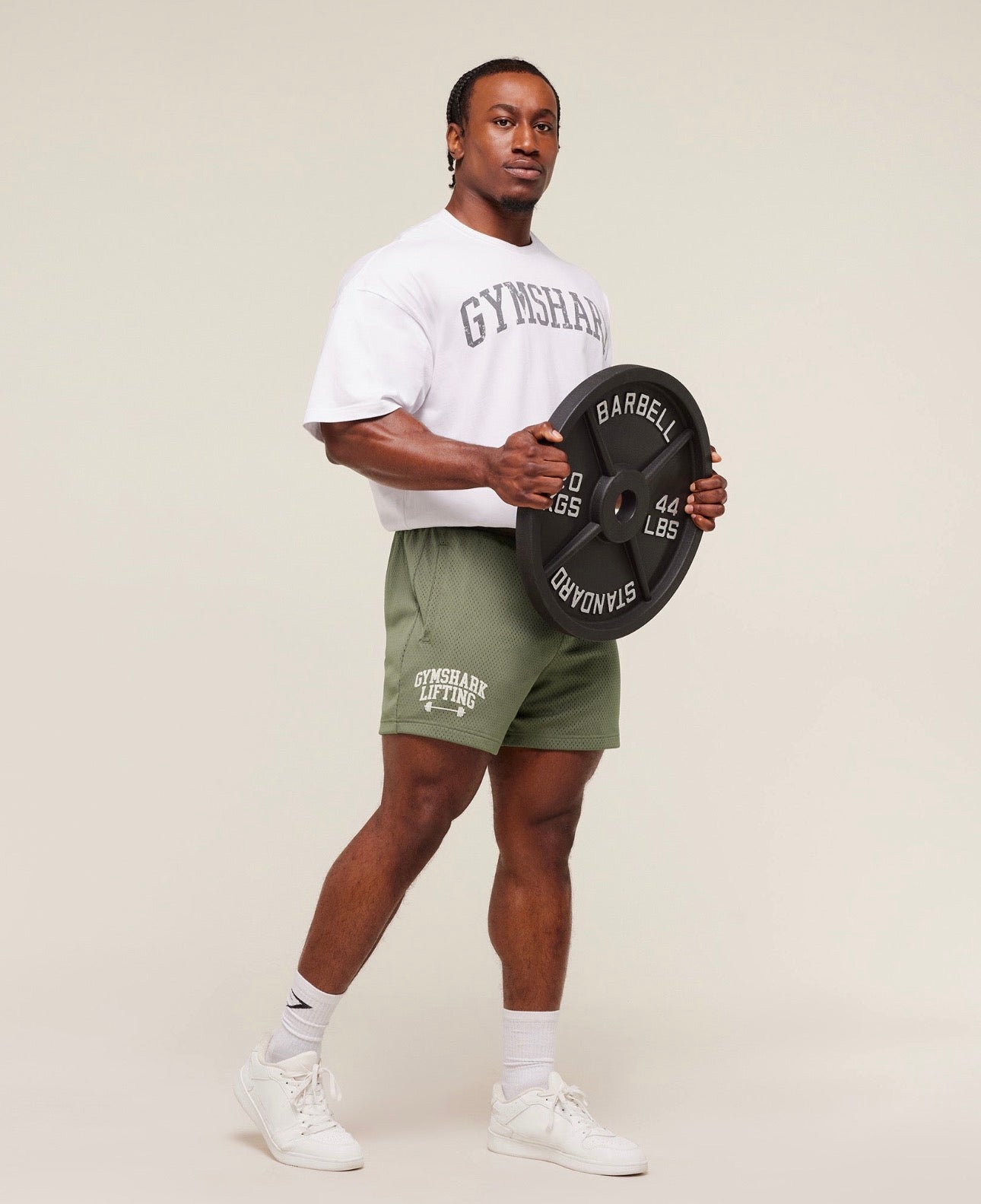 🆕 Lifting Barbell Mesh 5” Short GymShark