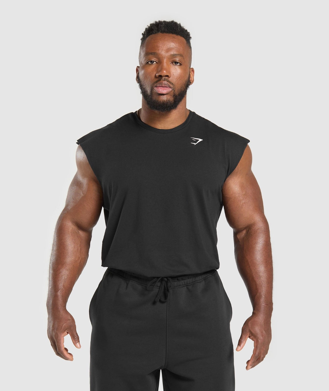 Critical Cut Off Tank Slim Fit GymShark