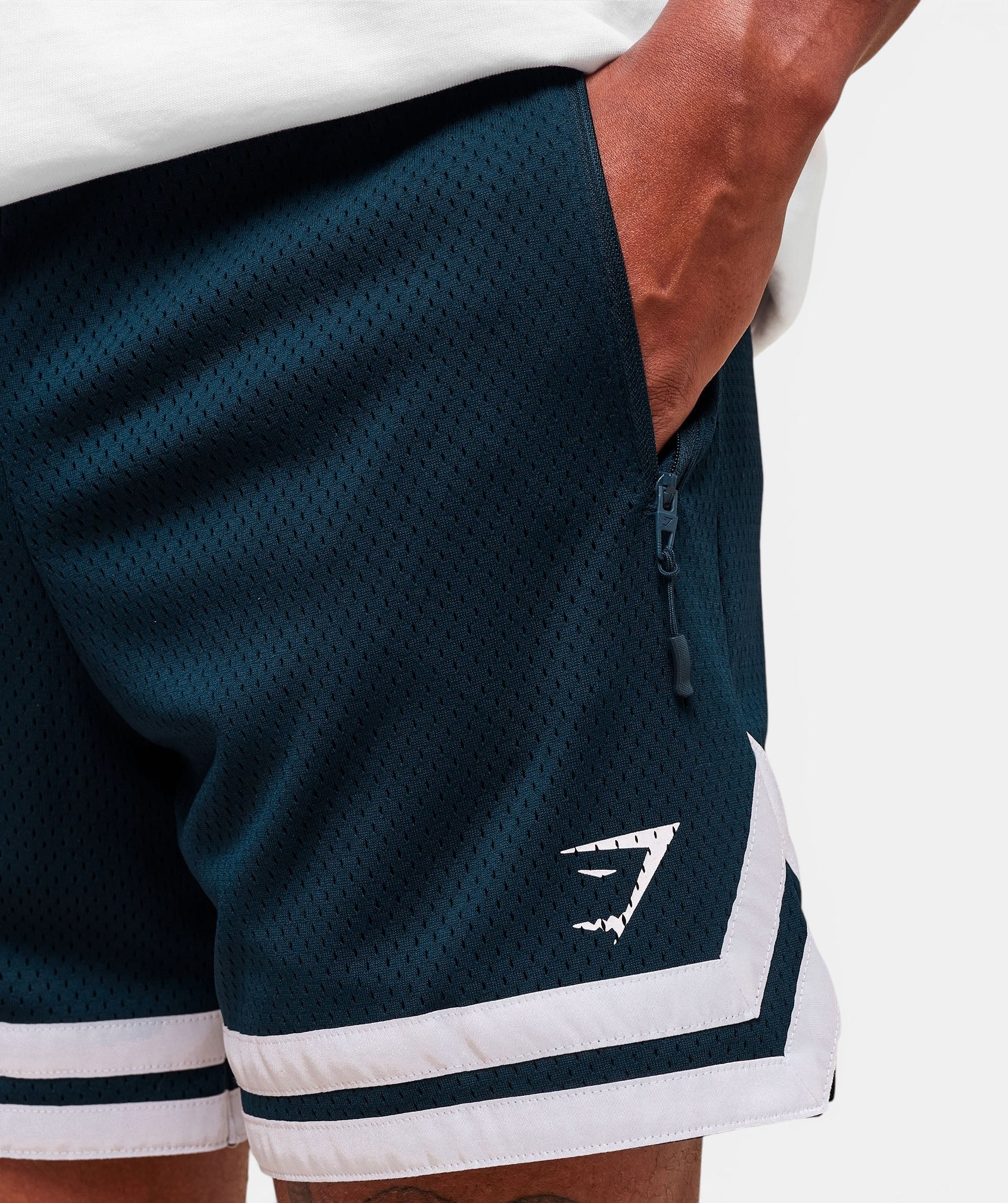 🆕 Campus Mesh Shorts Navy