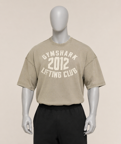Camiseta de levantamiento de pesas "Club 2012" extragrande