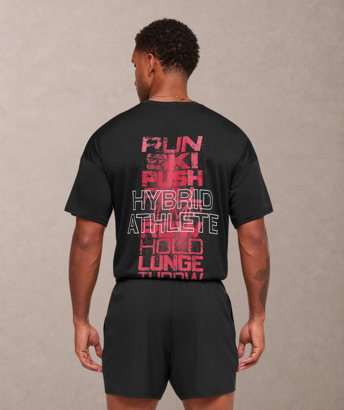 Camiseta Atleta Híbrido GS Negra