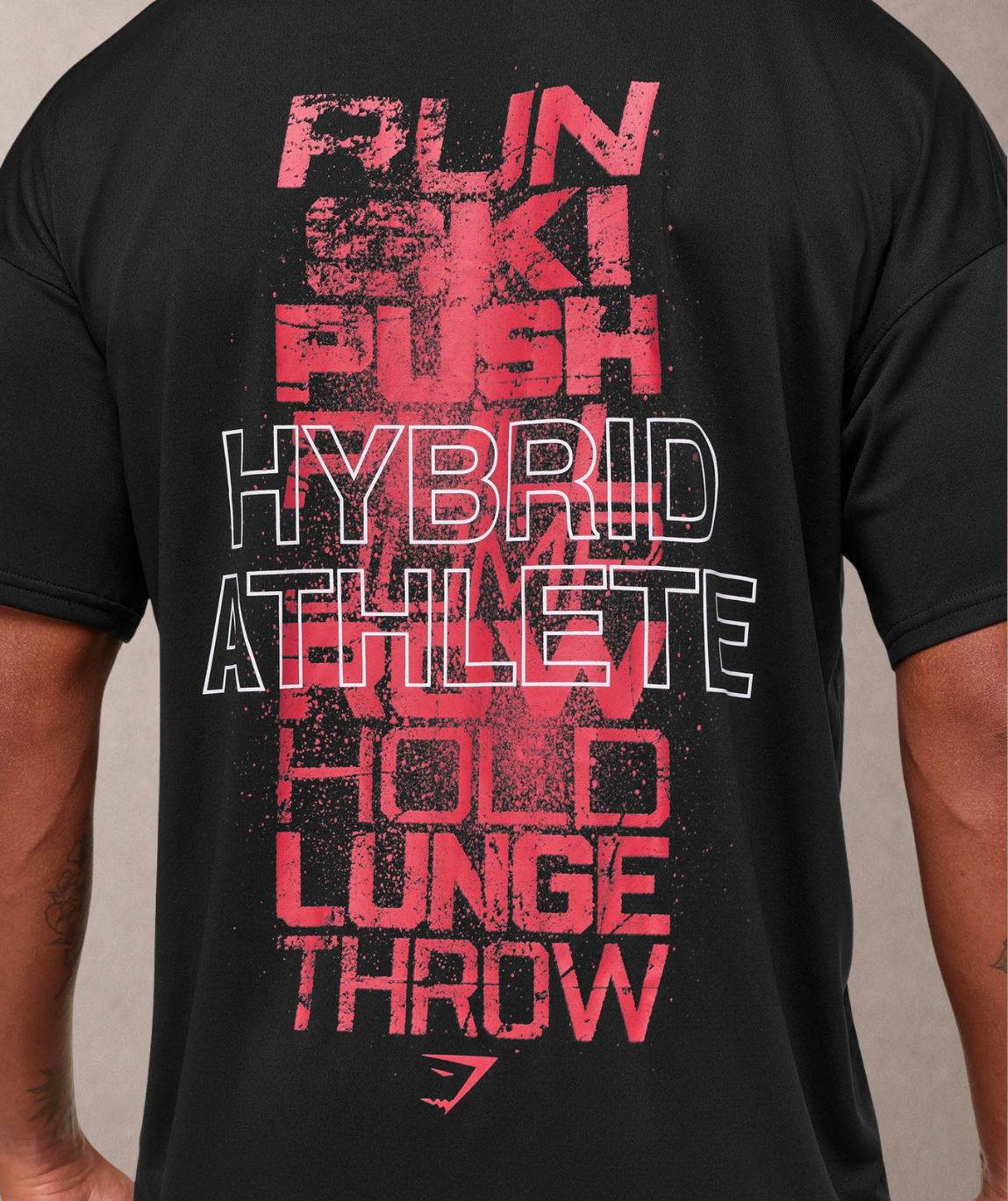 Camiseta Atleta Híbrido GS Negra