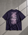 Camiseta de atleta híbrido morada