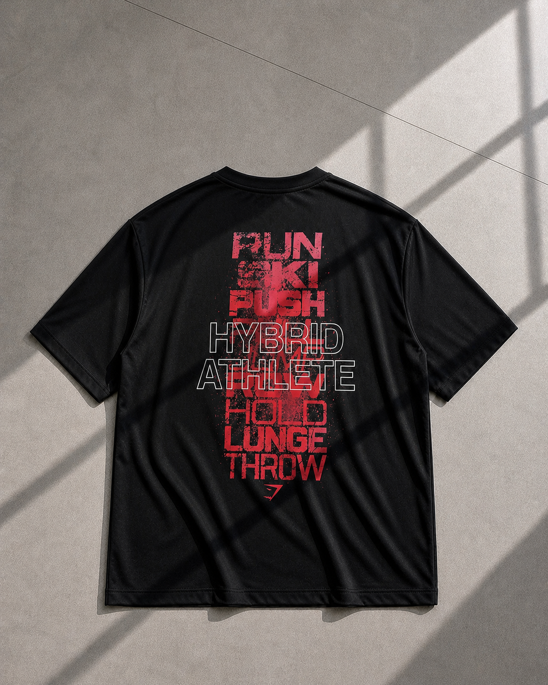 Camiseta Atleta Híbrido GS Negra