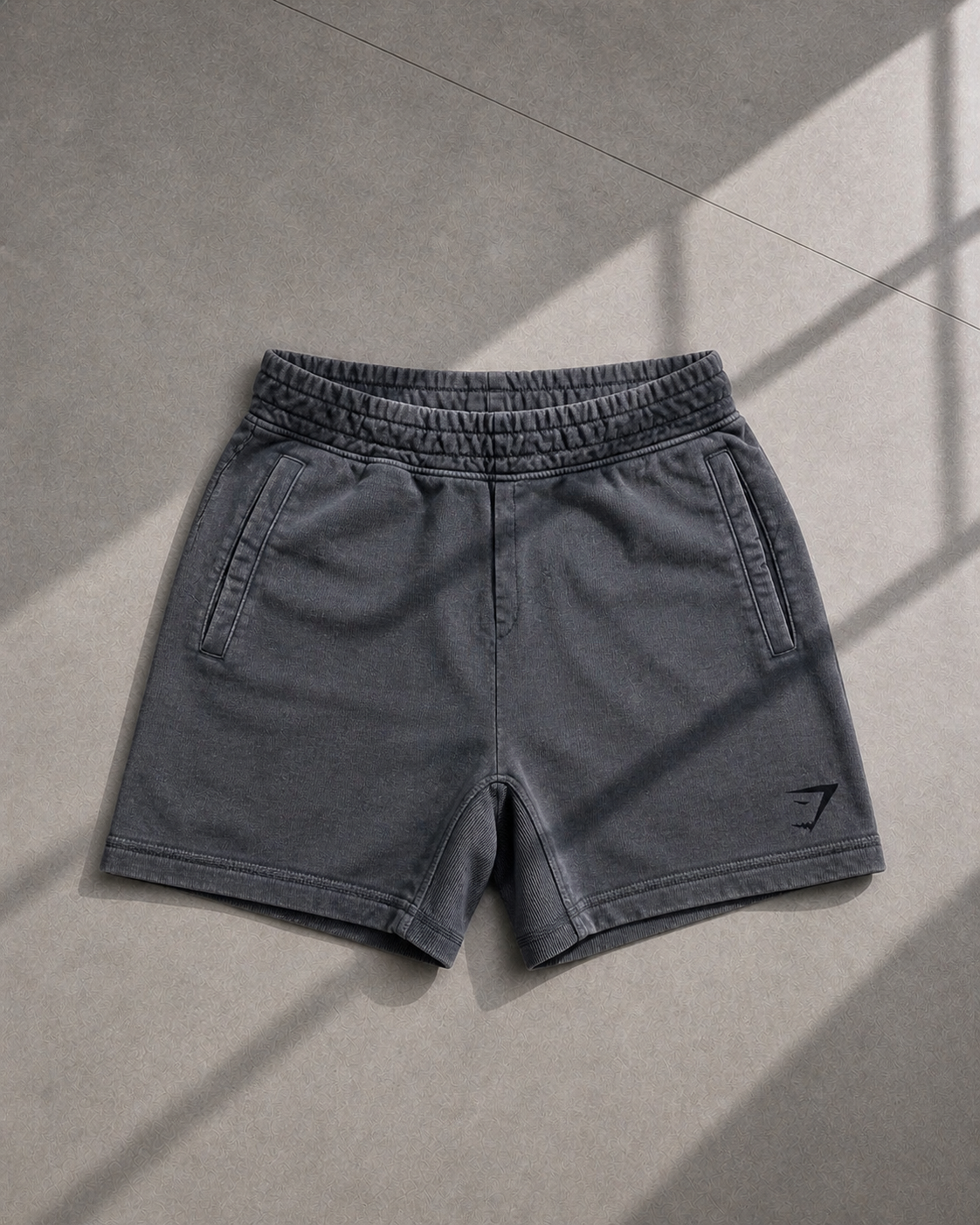 Pantalones cortos Heritage 5 de ajuste oversized color gris ónix