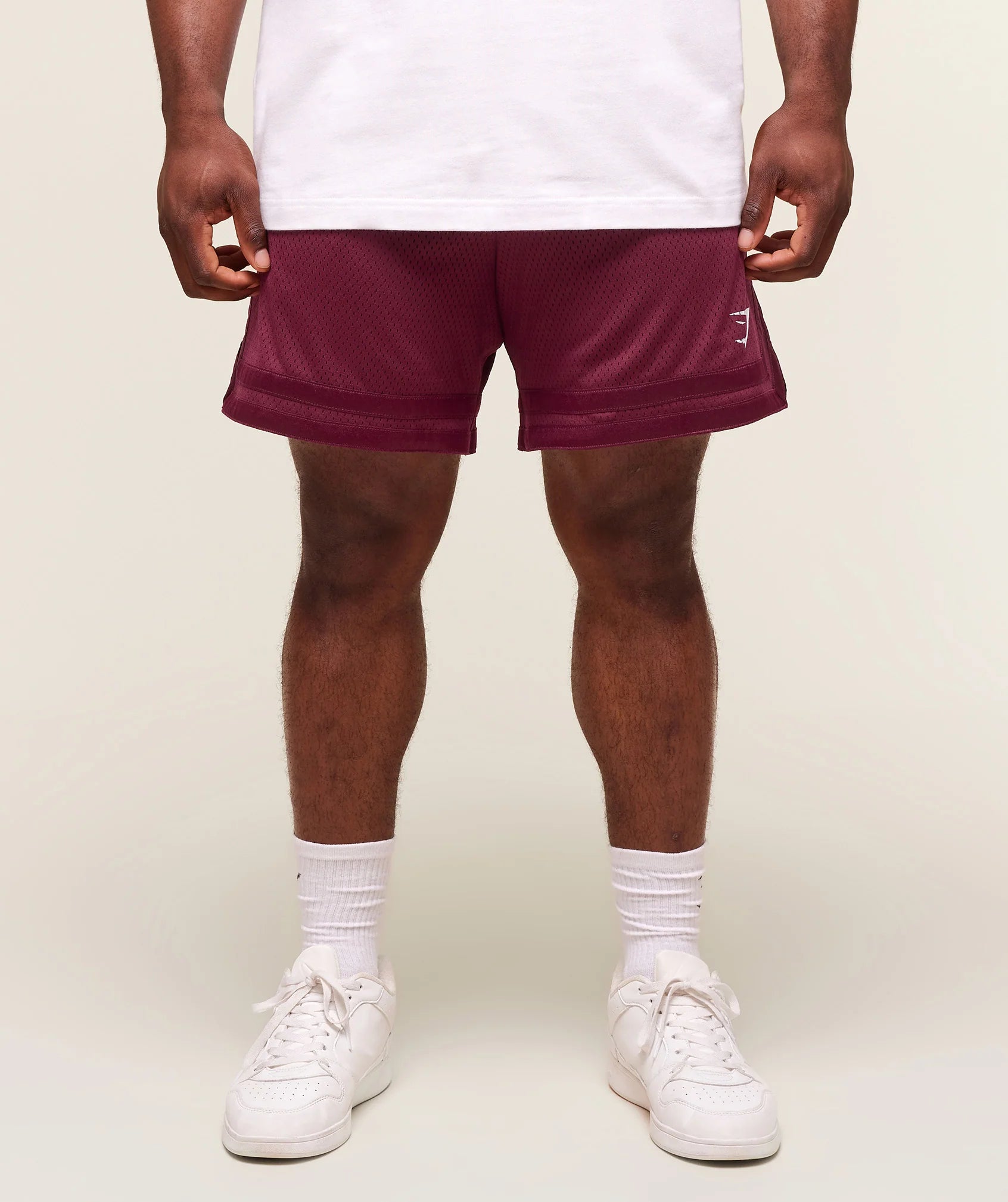 🆕 Campus Mesh Shorts Strong Pink GymShark