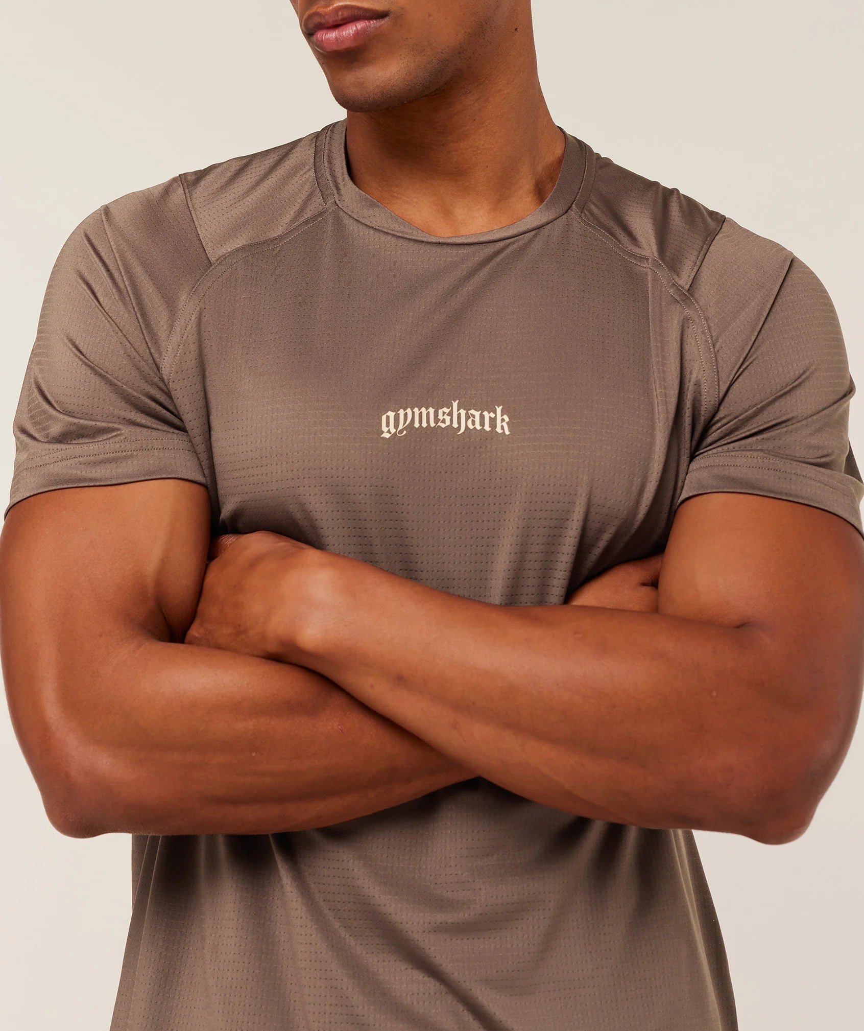 Tactical T-Shirt Soft Brown GymShark