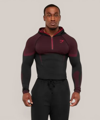 Hoodie Onyx V5 Red GymShark