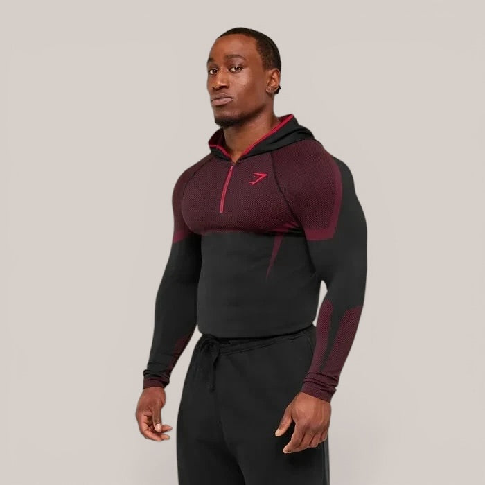 Hoodie Onyx V5 Red GymShark