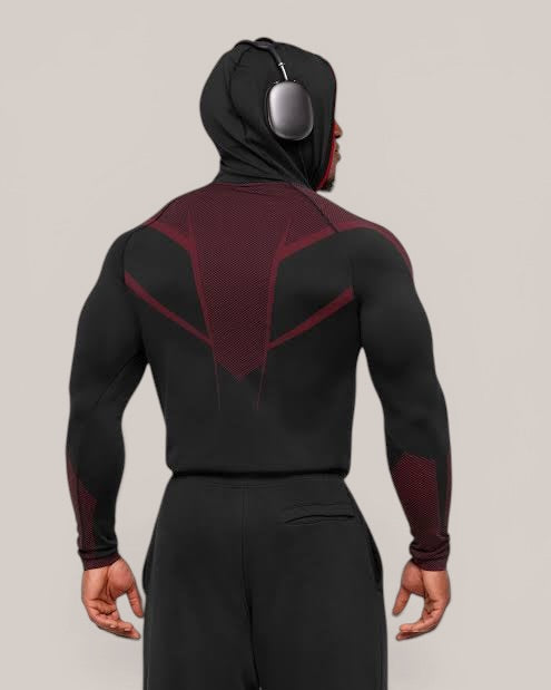 Hoodie Onyx V5 Red GymShark